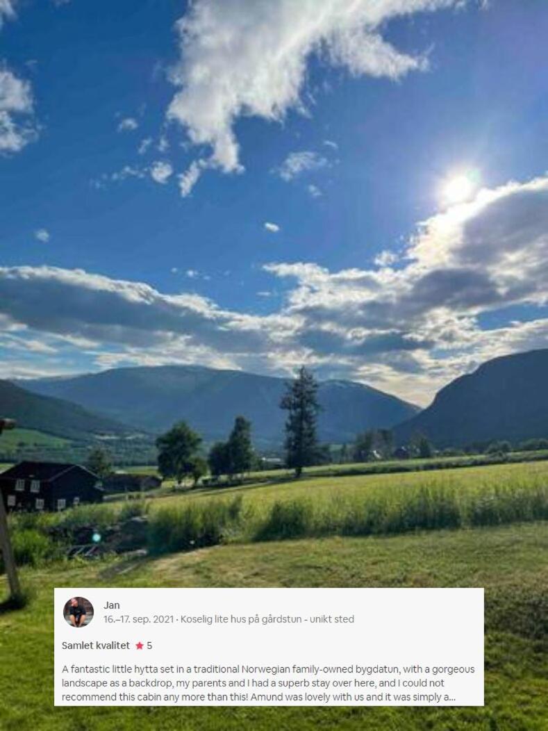 Stallen - Koselig Lite Hus Pa Gardstun Skjåk 외부 사진